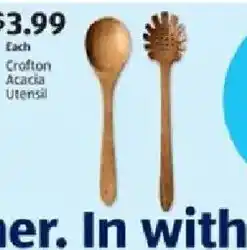 Aldi Crofton Acacia Utensil offer