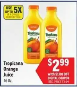 Food Giant Tropicana Orange Juice offer