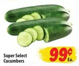 Food Giant Super Select Cucumbers offer