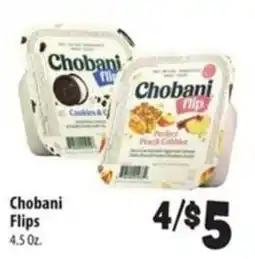 Food Giant Chobani Flips offer