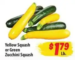 Food Giant Yellow Squash or Green Zucchini Squash offer