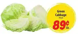 Food Giant Green Cabbage Head offer