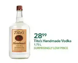 Publix Tito's Handmade Vodka offer