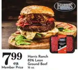 Pavilions Harris Ranch Ground Beef offer
