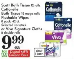 Pavilions Scott Bath Tissue offer