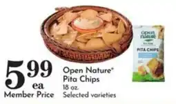 Pavilions Open Nature Pita Chips offer