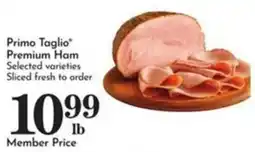 Pavilions Primo Taglio premium ham offer