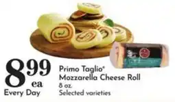 Pavilions Primo Taglio Mozzarella Cheese Roll offer