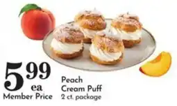 Pavilions Peach Cream Puff offer