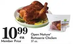 Pavilions Open Nature Rotisserie Chicken offer