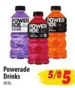 Food Giant Powerade Drinks offer
