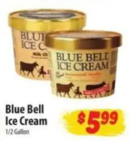 Food Giant Blue Bell Ice Cream offer