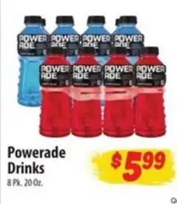 Food Giant Powerade Drinks offer
