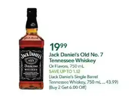 Publix Jack Daniel's Old No. 7 Tennessee Whiskey offer