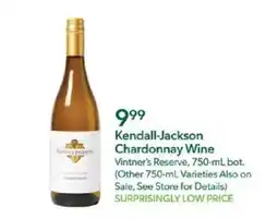 Publix Kendall-Jackson Chardonnay Wine offer
