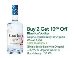 Publix Blue Ice Vodka offer