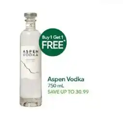 Publix Aspen Vodka offer