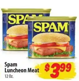 Food Giant Spam luncheon meat offer