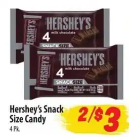 Food Giant Hershey's Snack Size Candy offer