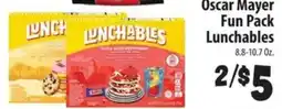 Food Giant Oscar Mayer Fun Pack Lunchables offer