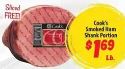 Food Giant Cook's Smoked Ham Shank Portion offer