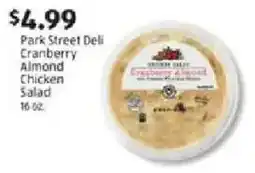 Aldi Park Street Deli Cranberry Almond Chicken Salad offer