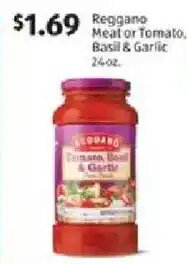Aldi Reggano Tomato, Basil & Garlic offer
