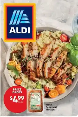 Aldi Aldi fresh seasoned chicken offer