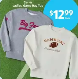 Aldi Serra Ladies' Game Day Top offer