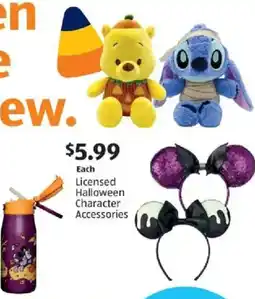 Aldi Licensed Halloween Character Accessories offer