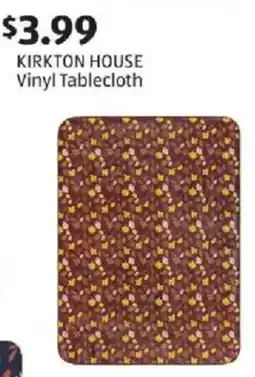 Aldi Kirkton House Vinyl Tablecloth offer