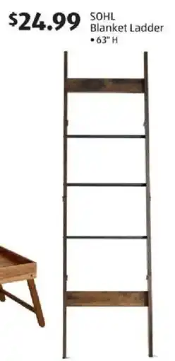 Aldi Sohl blanket ladder offer