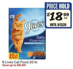 Winn Dixie 9 Lives Cat Food offer