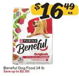 Winn Dixie Purina Beneful Dog Food offer