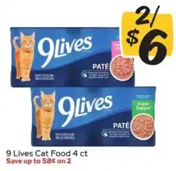 Winn Dixie 9 Lives Cat Food offer