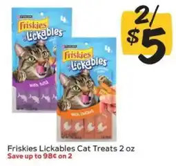 Winn Dixie Friskies Lickables Cat Treats offer
