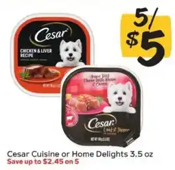 Winn Dixie Cesar Cuisine or Home Delights offer