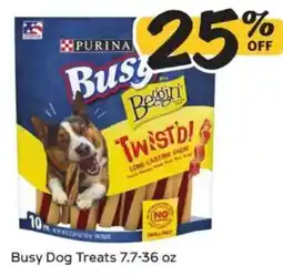 Winn Dixie Purina busy dog treats offer