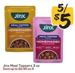 Winn Dixie Jinx Meal Toppers offer