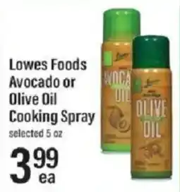 Lowes Foods Lowes Foods Avocado or Olive Oil Cooking Spray offer