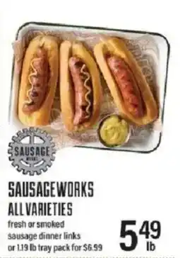 Lowes Foods Sausageworks all varieties offer