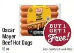 Lowes Foods Oscar Mayer Beef Hot Dogs offer