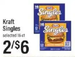 Lowes Foods Kraft Singles offer