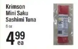 Lowes Foods Krimson mini saku sashimi tuna offer