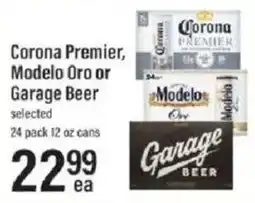 Lowes Foods Corona Premier, Modelo Oro or Garage Beer offer