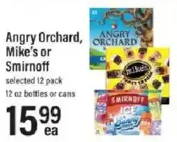 Lowes Foods Angry Orchard, Mike's or Smirnoff offer