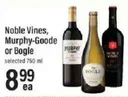 Lowes Foods Noble Vines, Murphy-Goode or Bogle offer