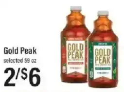 Lowes Foods Gold Peak selected 59 oz offer