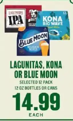 Lowes Foods Lagunitas, Kona or Blue Moon offer
