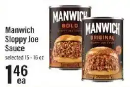 Lowes Foods Manwich sloppy joe sauce offer